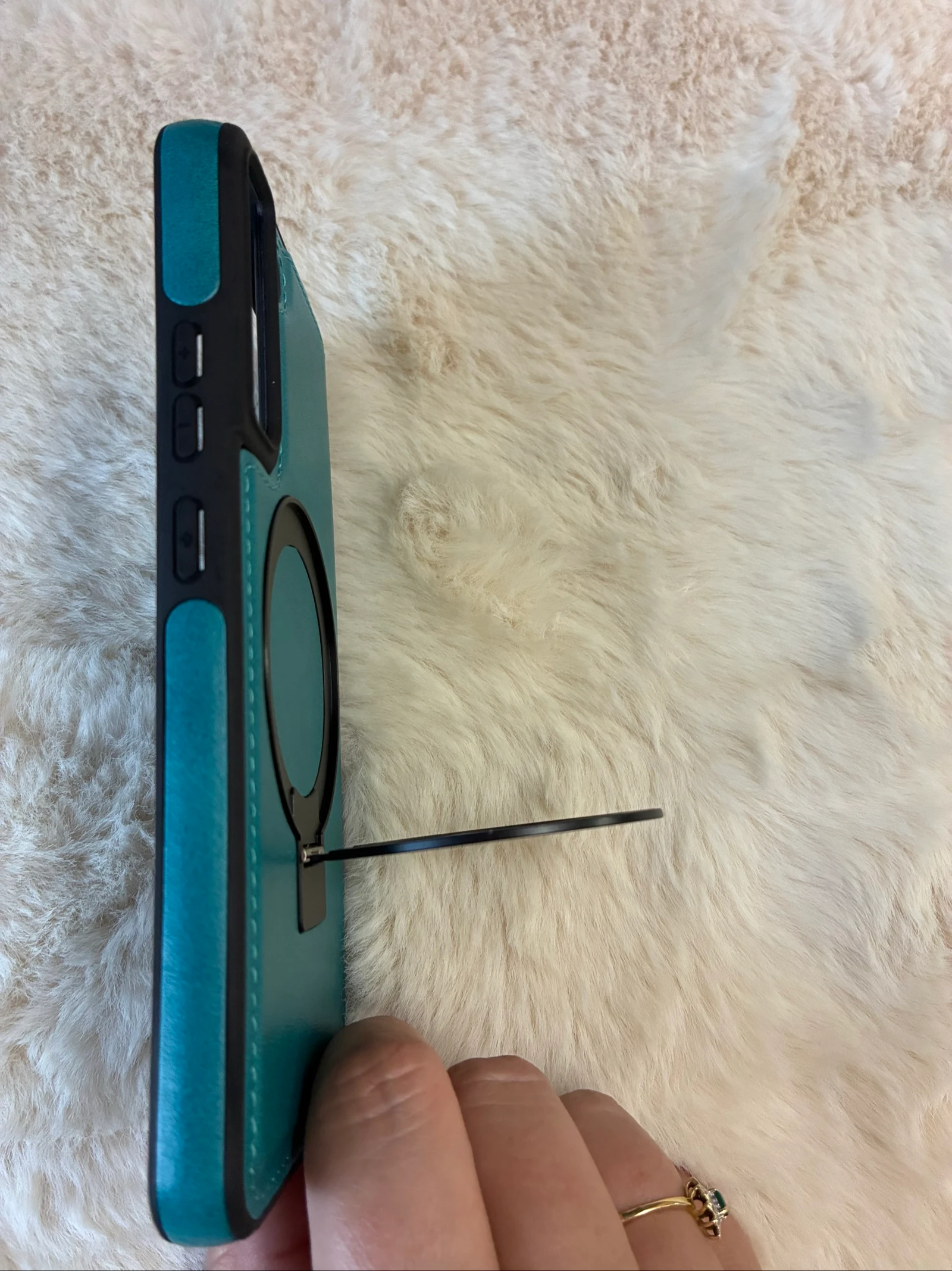 Carcasa MOBESV para Samsung Galaxy S22 Plus – Azul Esmeralda – photo 4